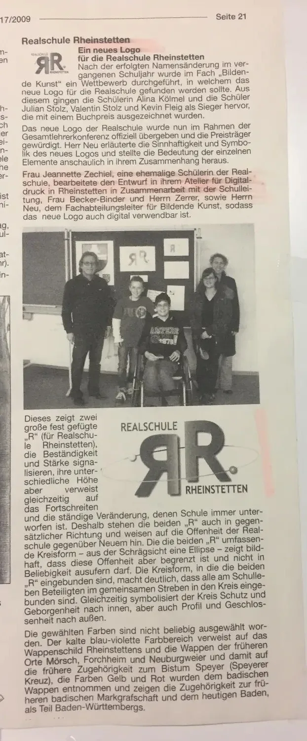 Atelier für Digitaldruck in Zeitung